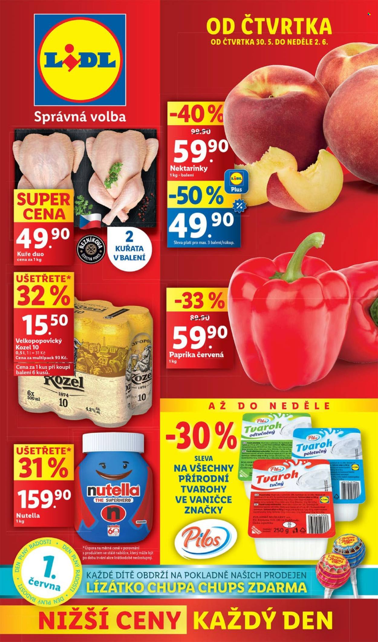 Leták Lidl - 30.5.2024 - 2.6.2024. Strana 1