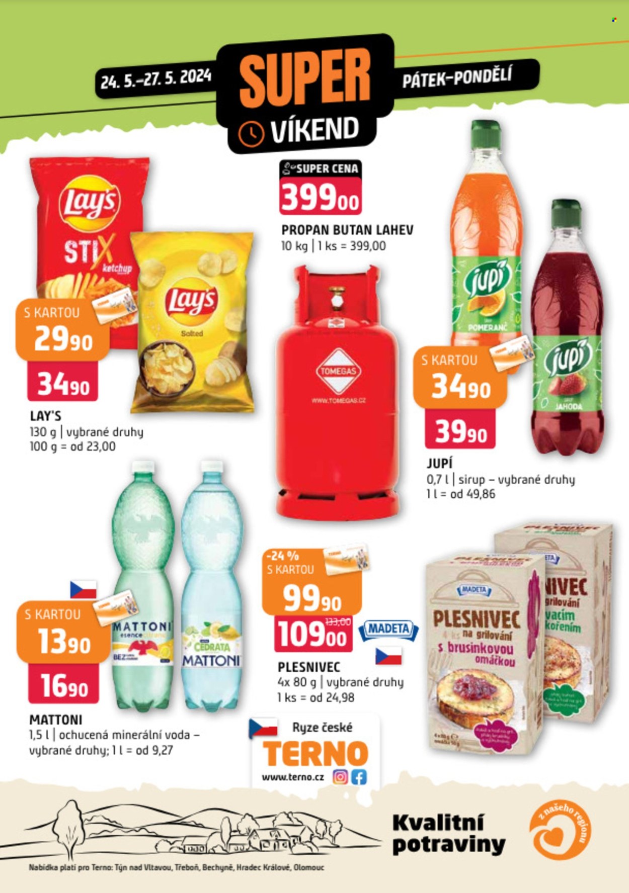 Leták coop TERNO - 24.5.2024 - 27.5.2024. Strana 1