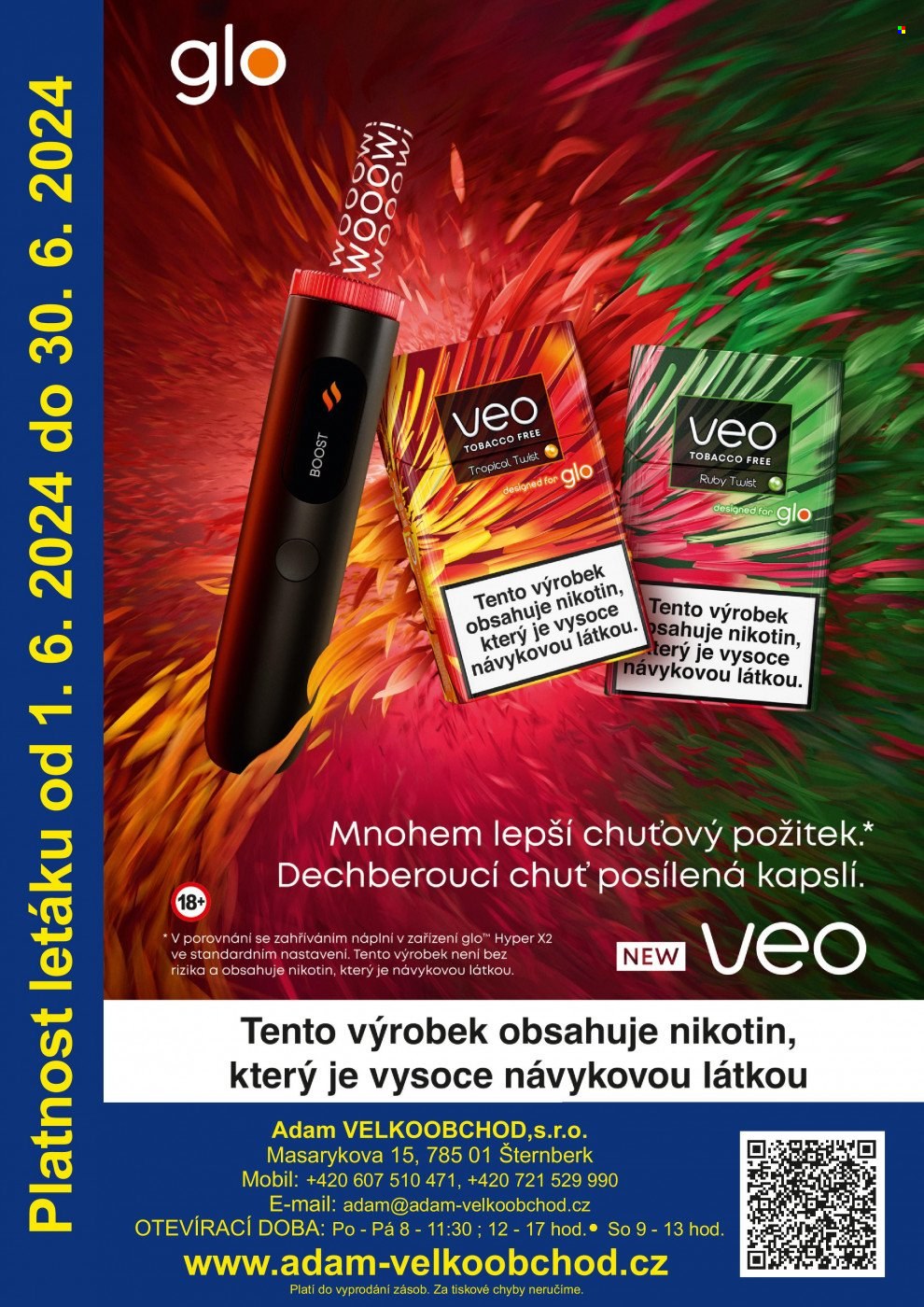 Leták Adam velkoobchod Šternberk - 1.6.2024 - 30.6.2024. Strana 72