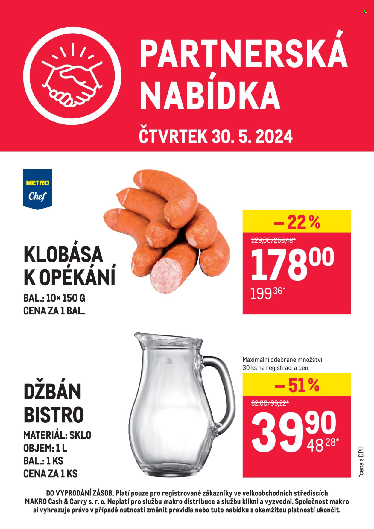 Leták MAKRO - 30.5.2024 - 30.5.2024. Strana 1