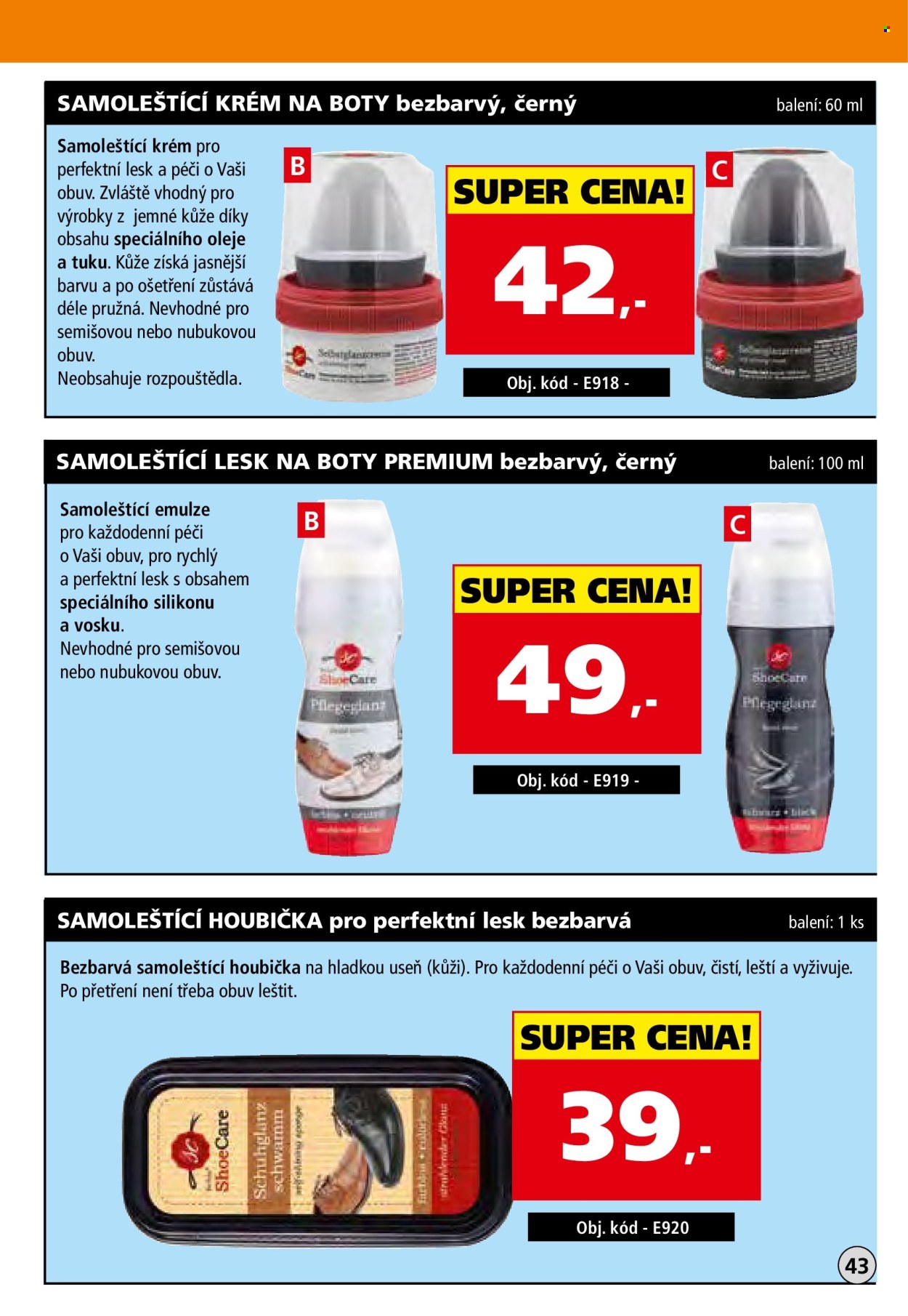 Leták Efekt - 25.5.2024 - 28.7.2024. Strana 45