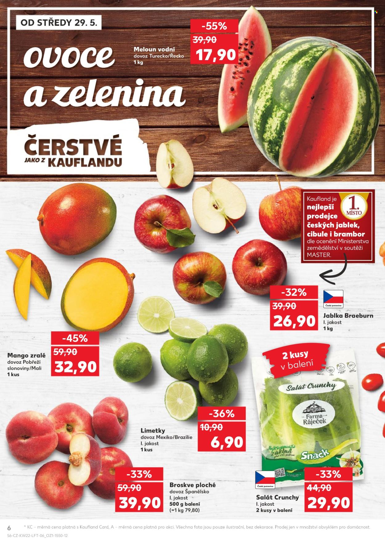 Leták Kaufland - 29.5.2024 - 4.6.2024. Strana 6