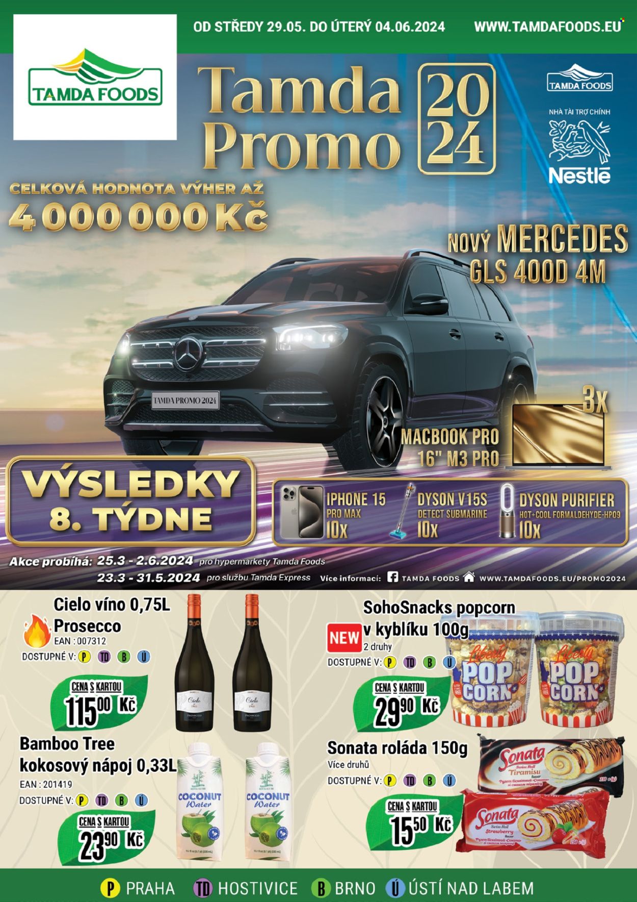 Leták Tamda Foods - 29.5.2024 - 4.6.2024. Strana 1