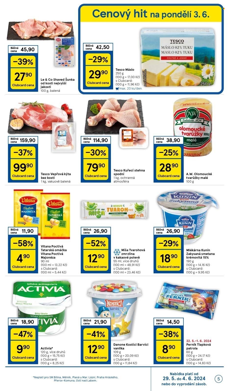 Leták TESCO supermarket - 29.5.2024 - 4.6.2024. Strana 5
