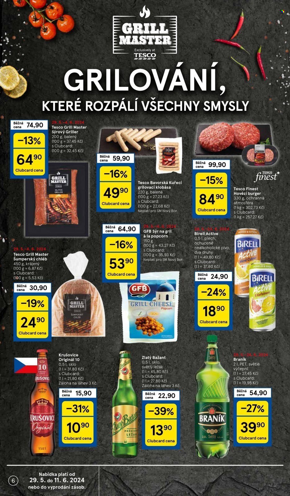 Leták TESCO supermarket - 29.5.2024 - 4.6.2024. Strana 6
