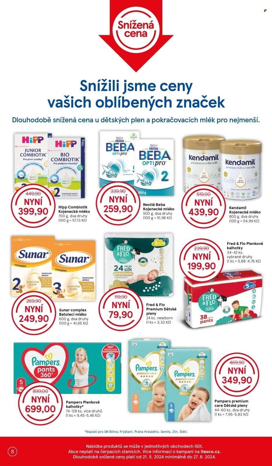 Leták TESCO supermarket - 29.5.2024 - 4.6.2024. Strana 8