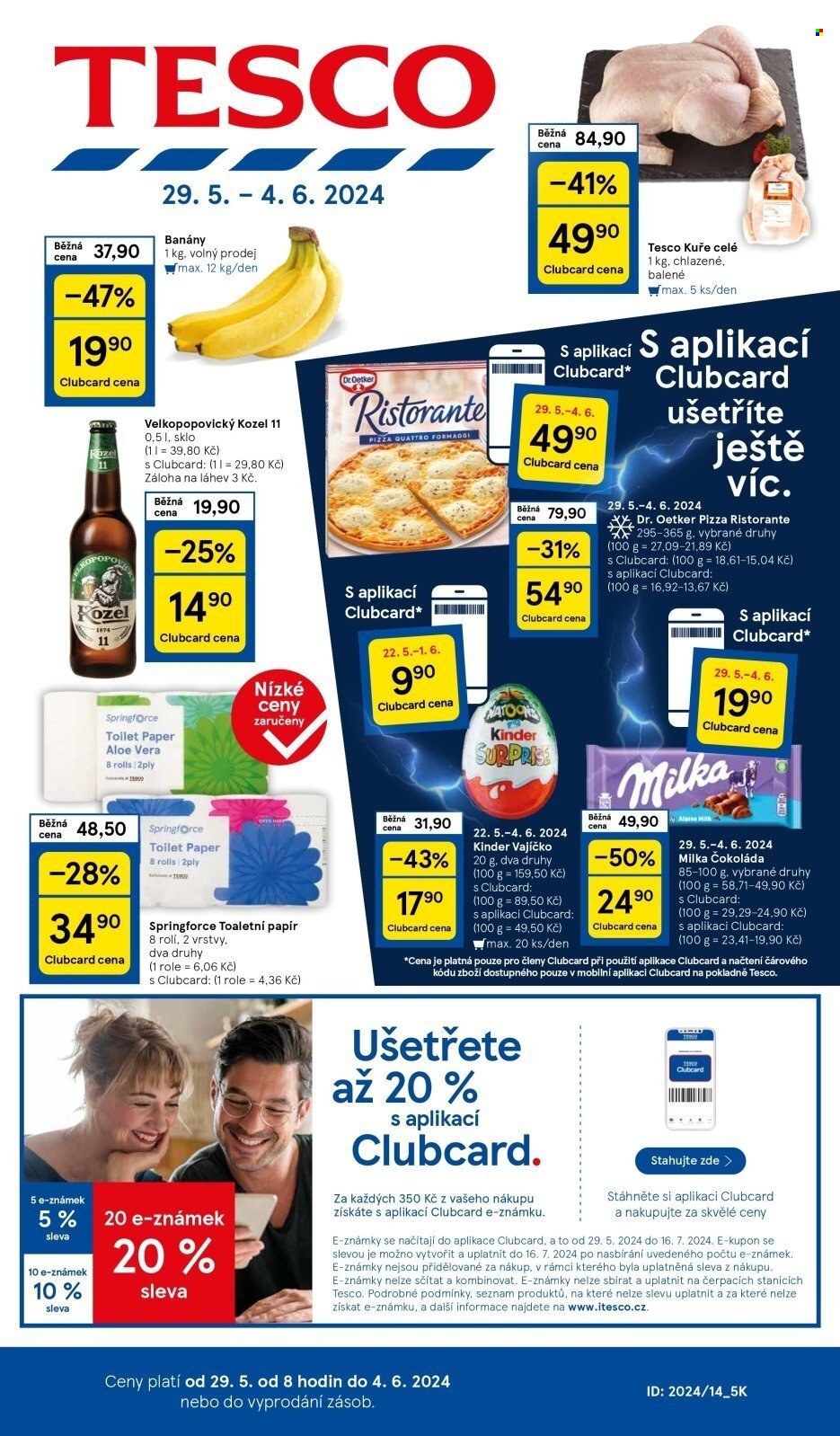 Leták TESCO - 29.5.2024 - 4.6.2024. Strana 1
