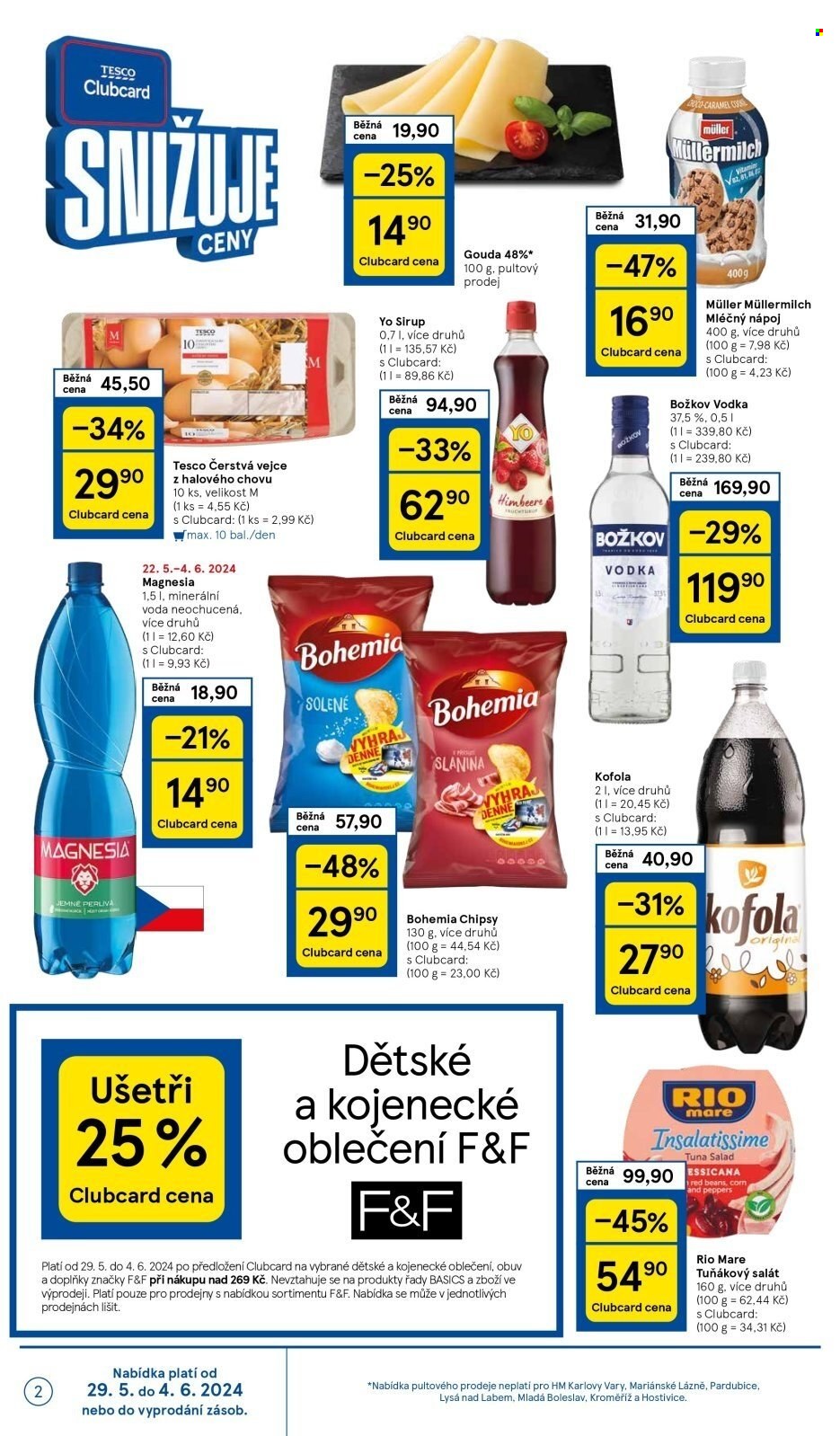 Leták TESCO - 29.5.2024 - 4.6.2024. Strana 2
