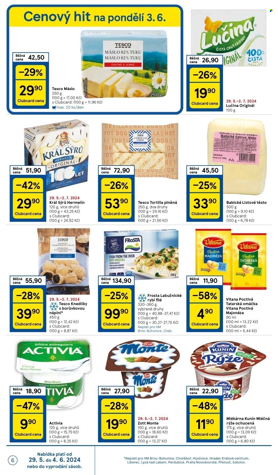 Leták TESCO - 29.5.2024 - 4.6.2024. Strana 6