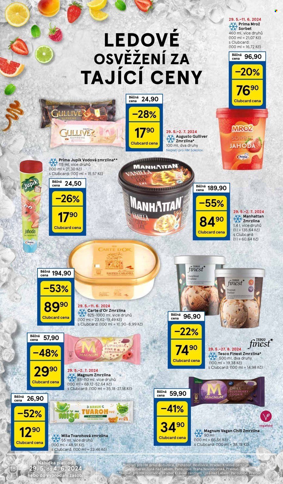 Leták TESCO - 29.5.2024 - 4.6.2024. Strana 18