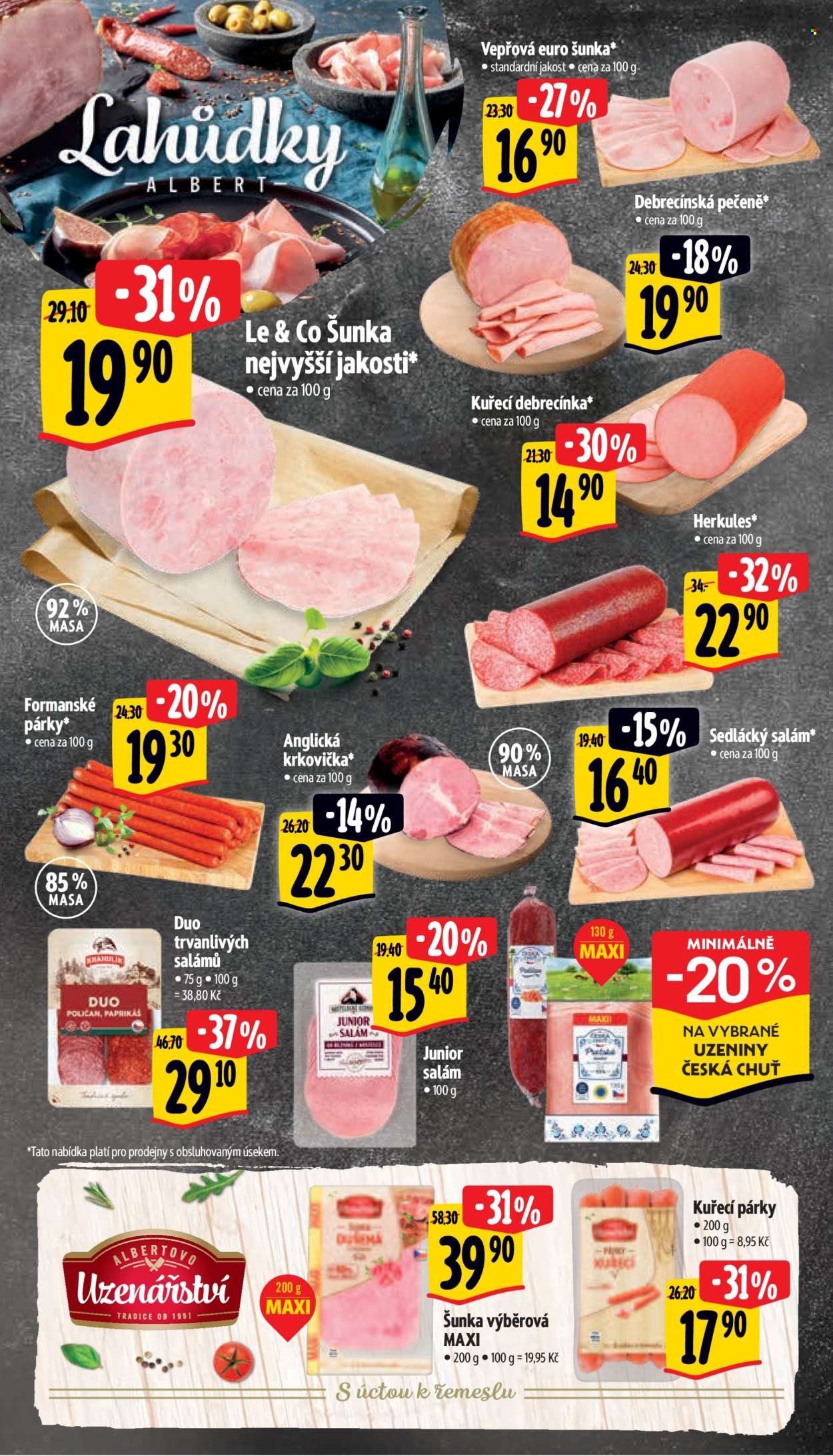 Leták Albert Supermarket - 29.5.2024 - 4.6.2024. Strana 9