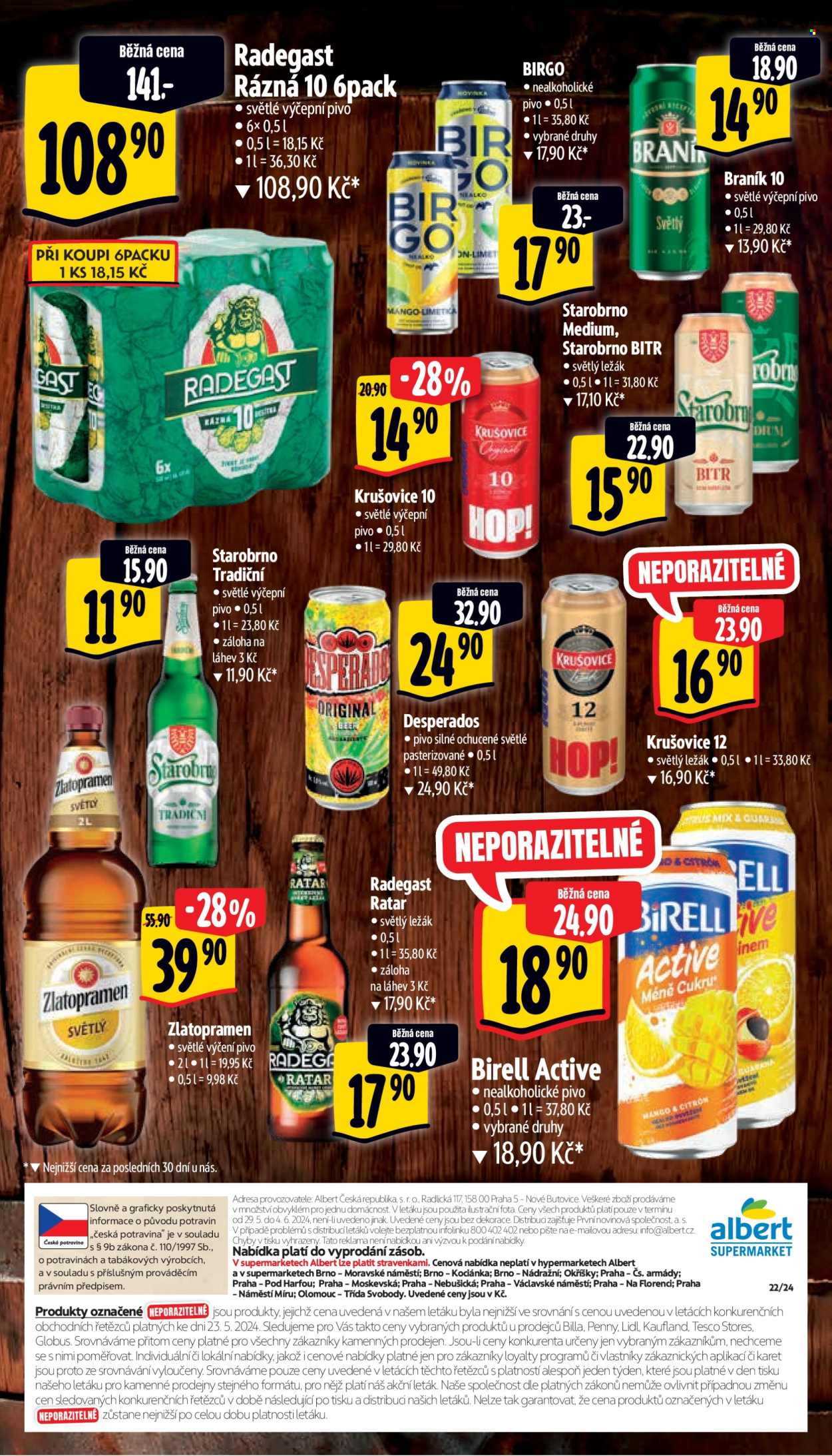 Leták Albert Supermarket - 29.5.2024 - 4.6.2024. Strana 22