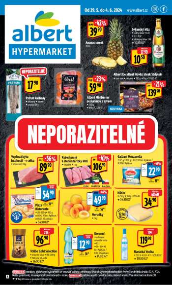 Leták Albert Hypermarket - 29.5.2024 - 4.6.2024.