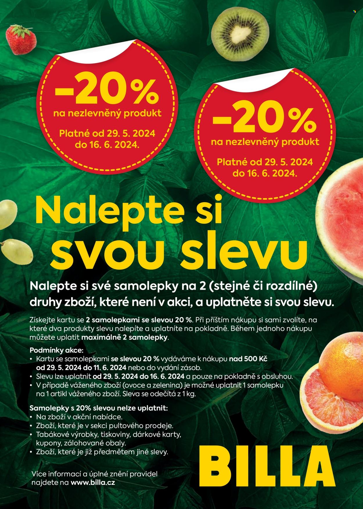 Leták BILLA - 29.5.2024 - 4.6.2024. Strana 9