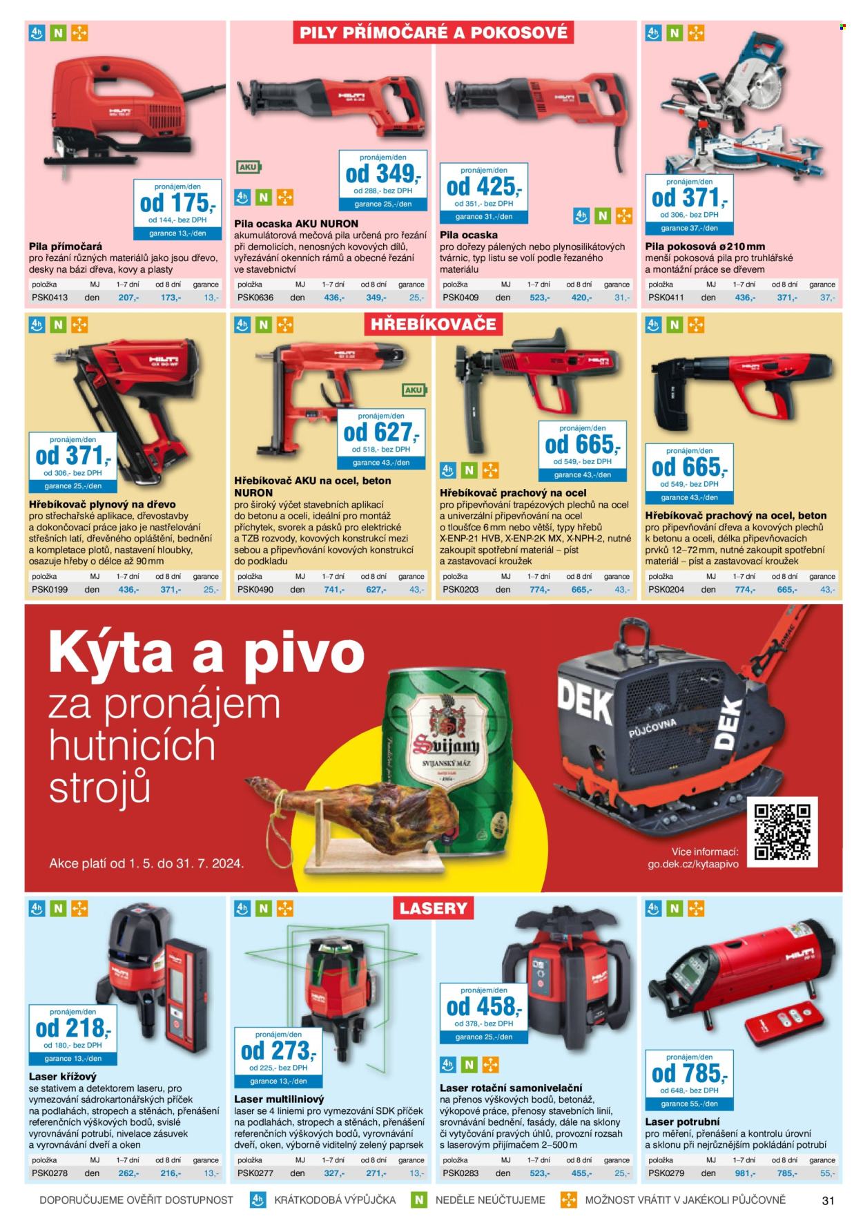 Leták DEK - 28.5.2024 - 23.6.2024. Strana 31