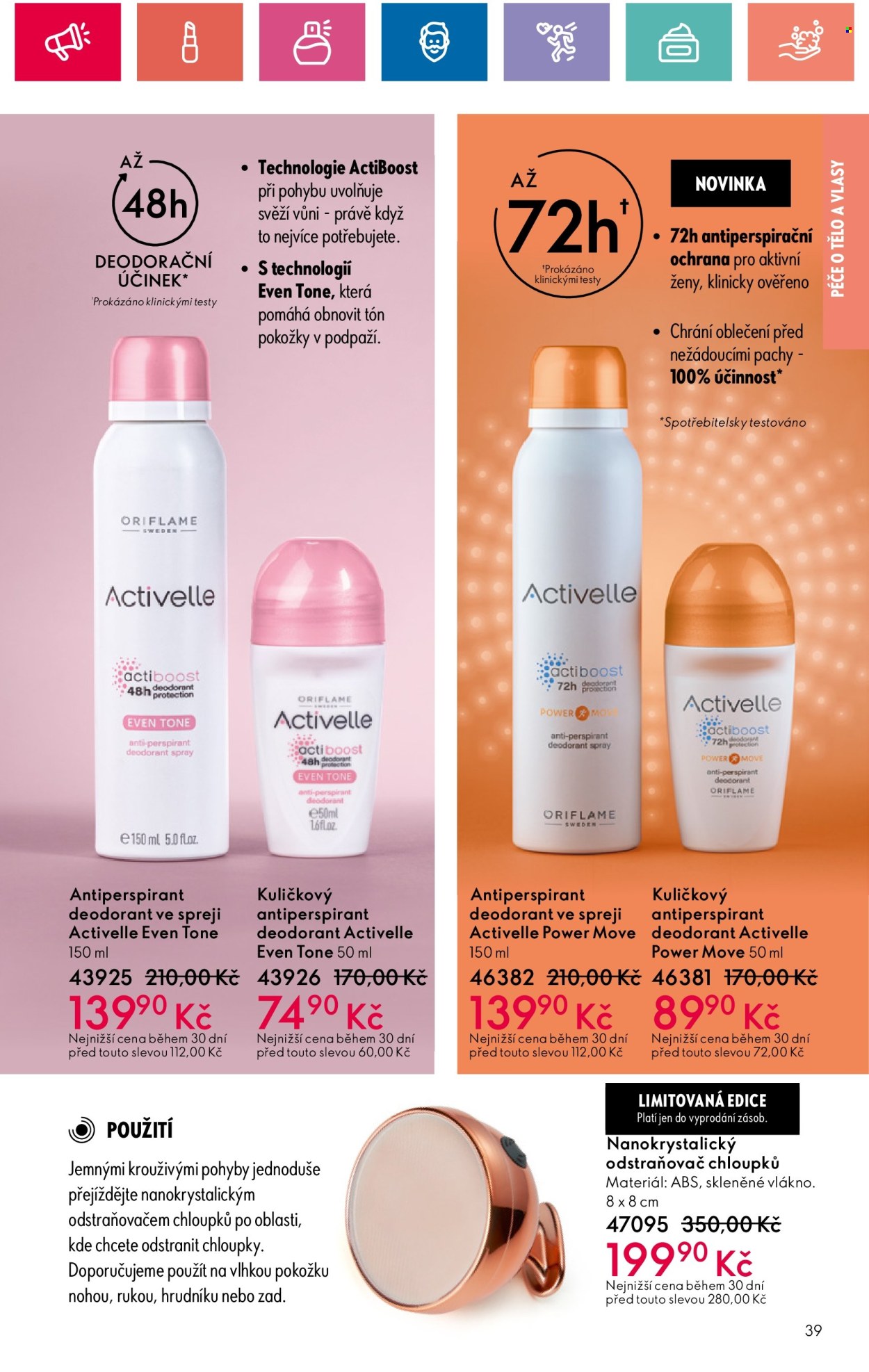 Leták ORIFLAME - 28.5.2024 - 17.6.2024. Strana 39
