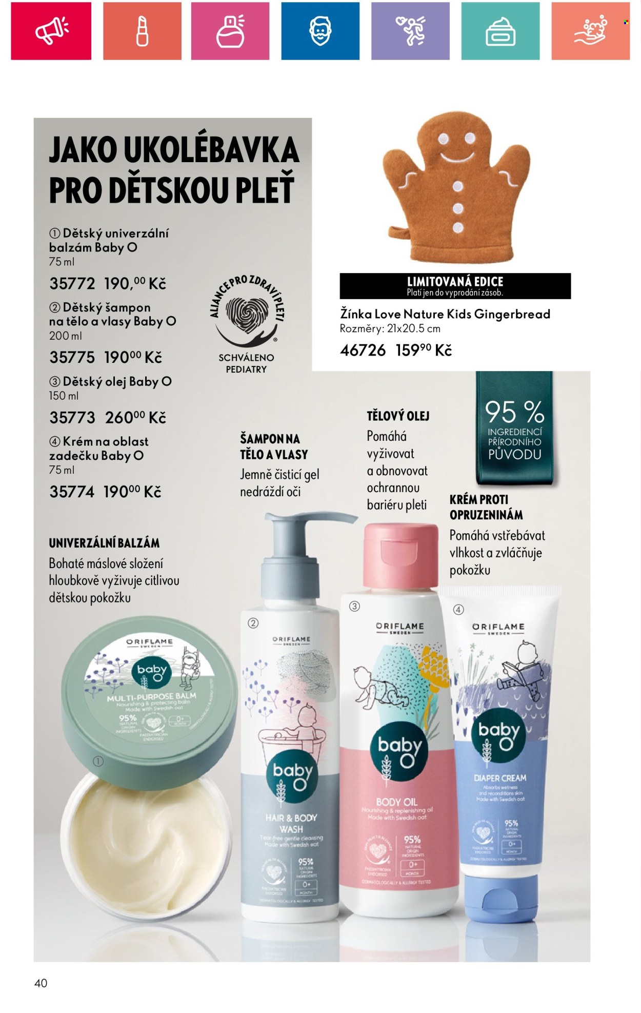 Leták ORIFLAME - 28.5.2024 - 17.6.2024. Strana 40