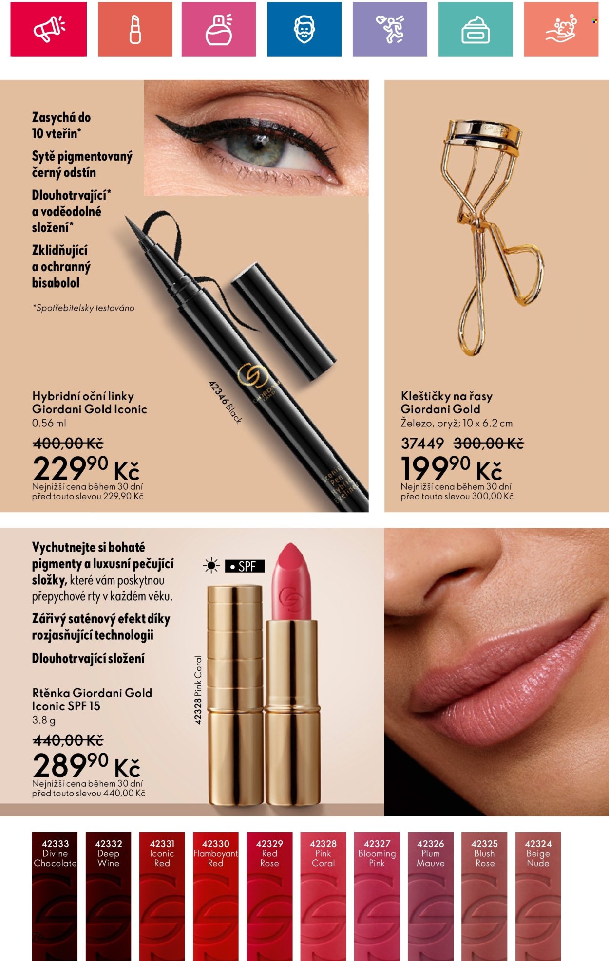 Leták ORIFLAME - 28.5.2024 - 17.6.2024. Strana 76