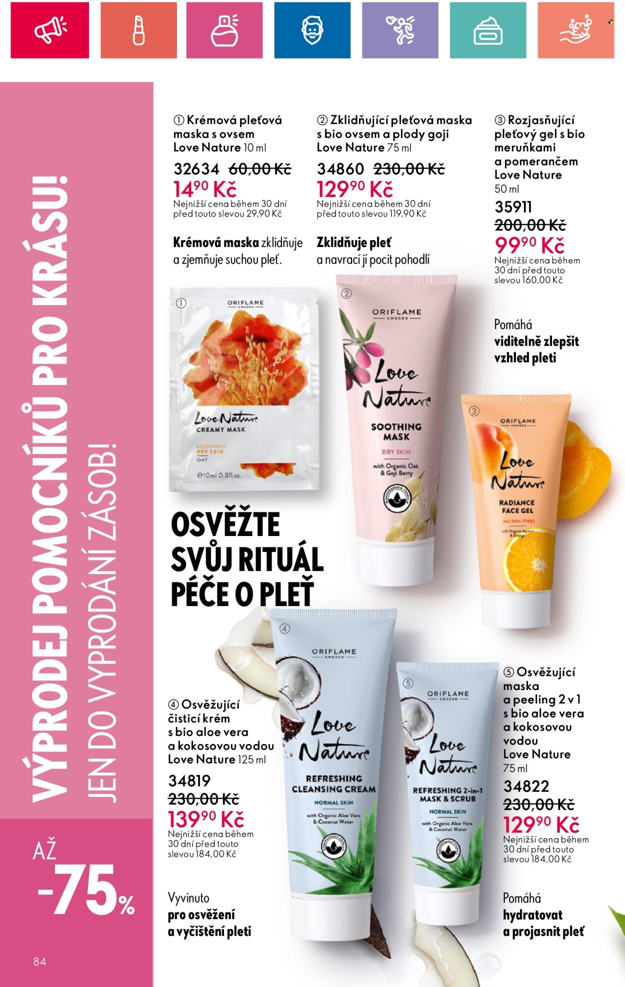 Leták ORIFLAME - 28.5.2024 - 17.6.2024. Strana 84
