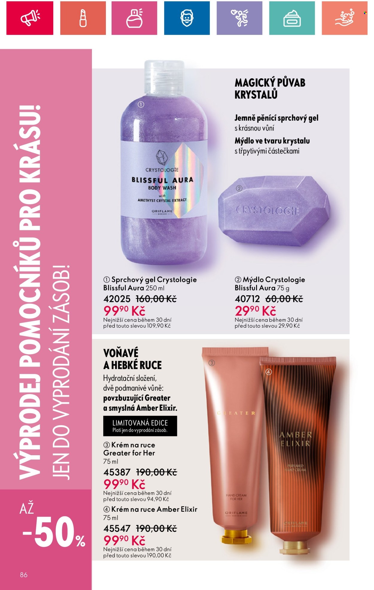 Leták ORIFLAME - 28.5.2024 - 17.6.2024. Strana 86