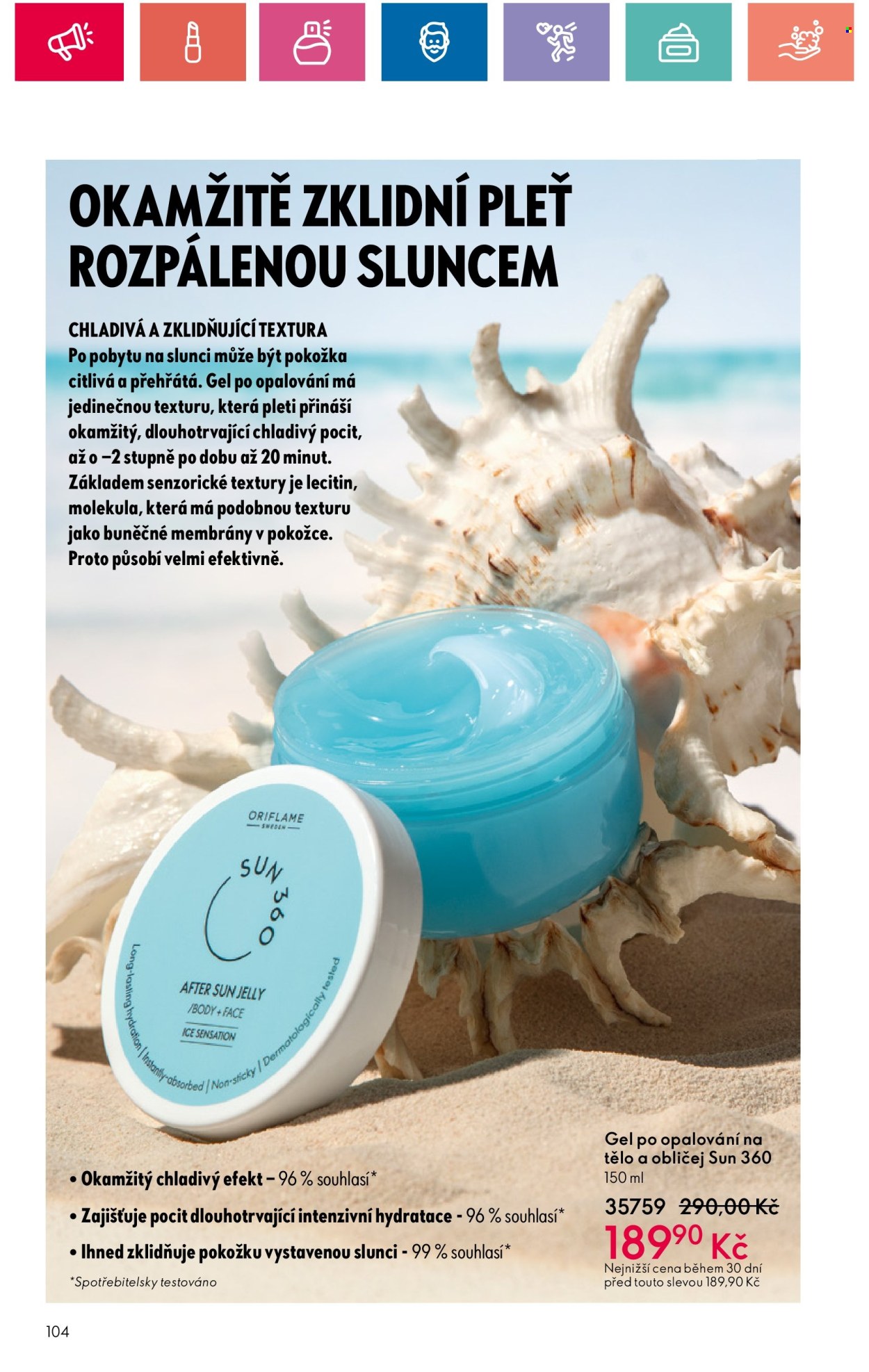 Leták ORIFLAME - 28.5.2024 - 17.6.2024. Strana 104