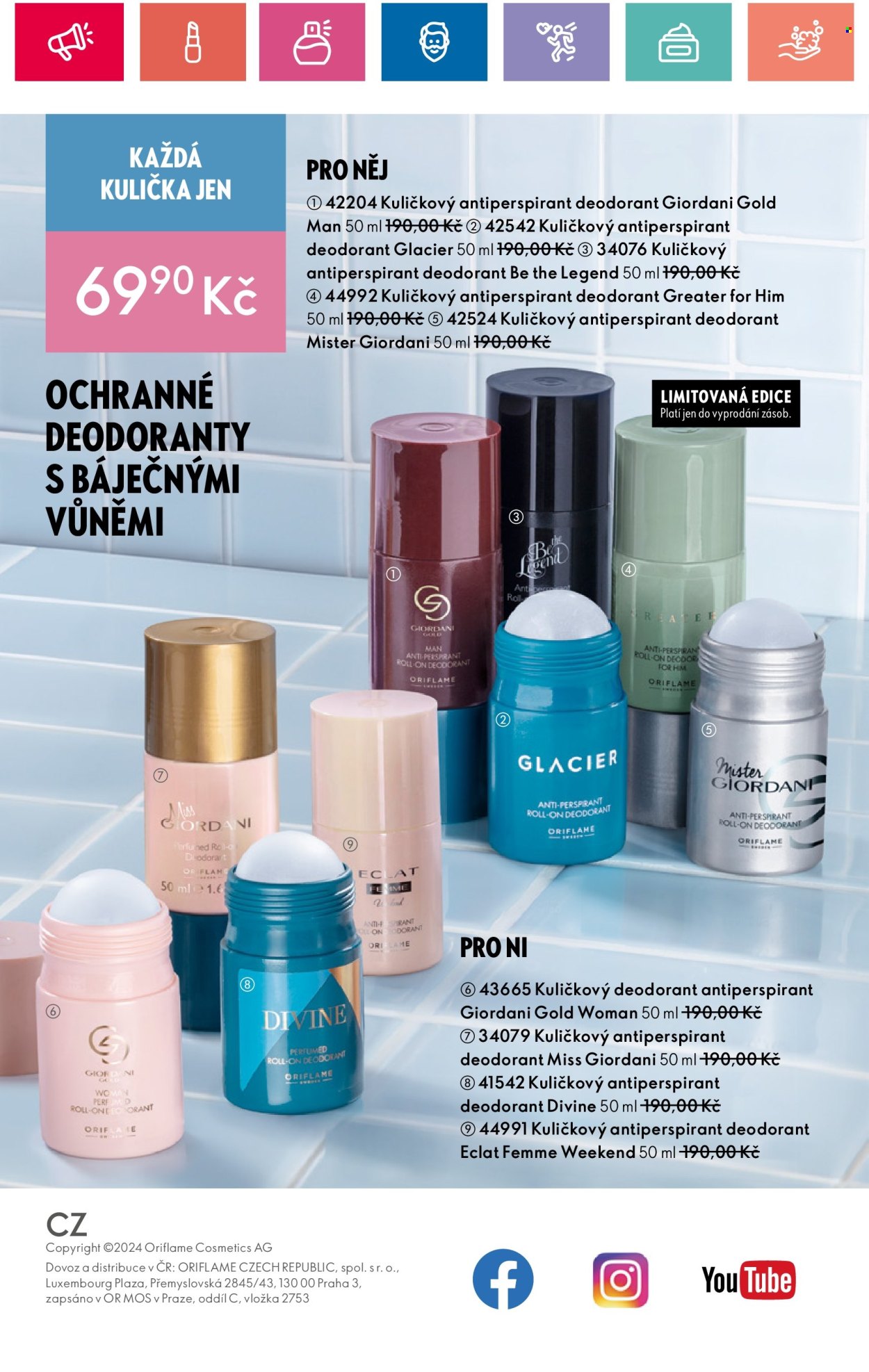 Leták ORIFLAME - 28.5.2024 - 17.6.2024. Strana 166