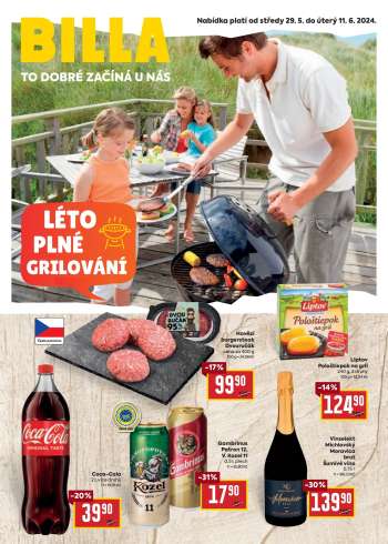 Leták BILLA - 29.5.2024 - 11.6.2024.