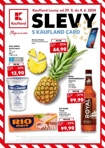Leták Kaufland - 29.5.2024 - 4.6.2024.