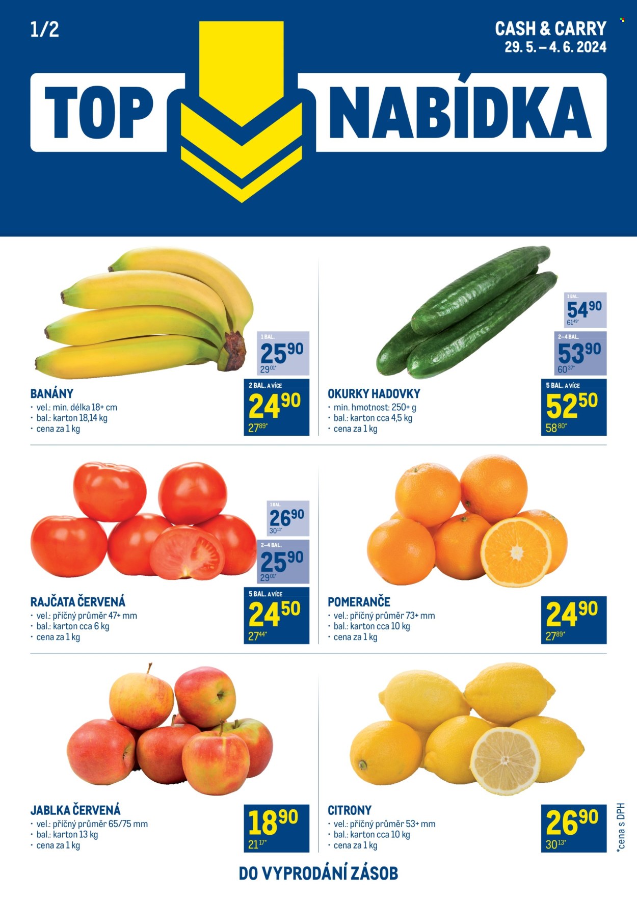 Leták MAKRO - 29.5.2024 - 4.6.2024. Strana 1