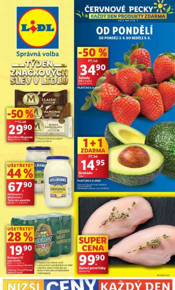 Leták Lidl - 3.6.2024 - 9.6.2024.