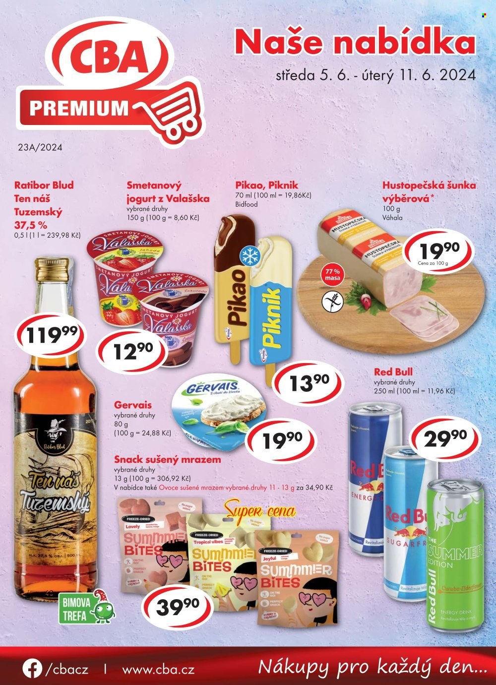 Leták CBA Premium - 5.6.2024 - 11.6.2024. Strana 1