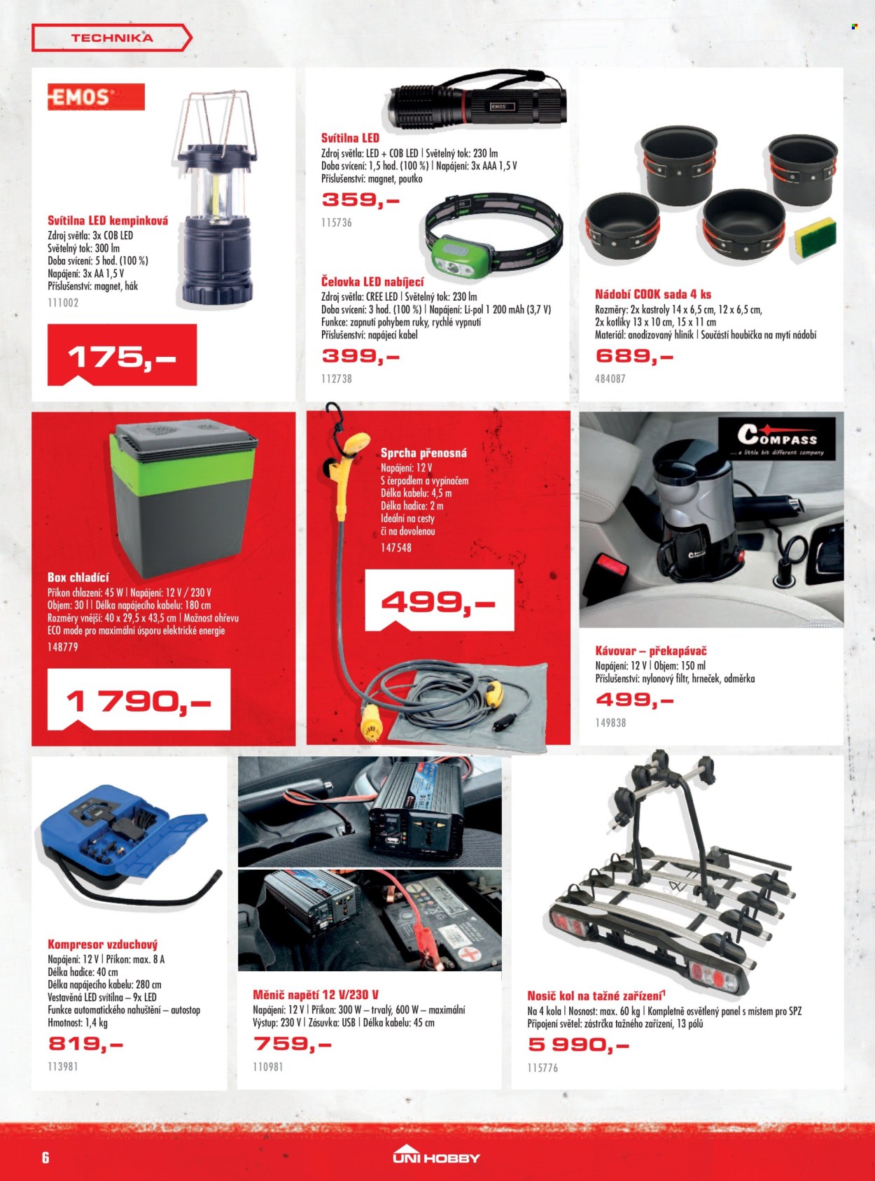 Leták UNI HOBBY - 30.5.2024 - 30.6.2024. Strana 6