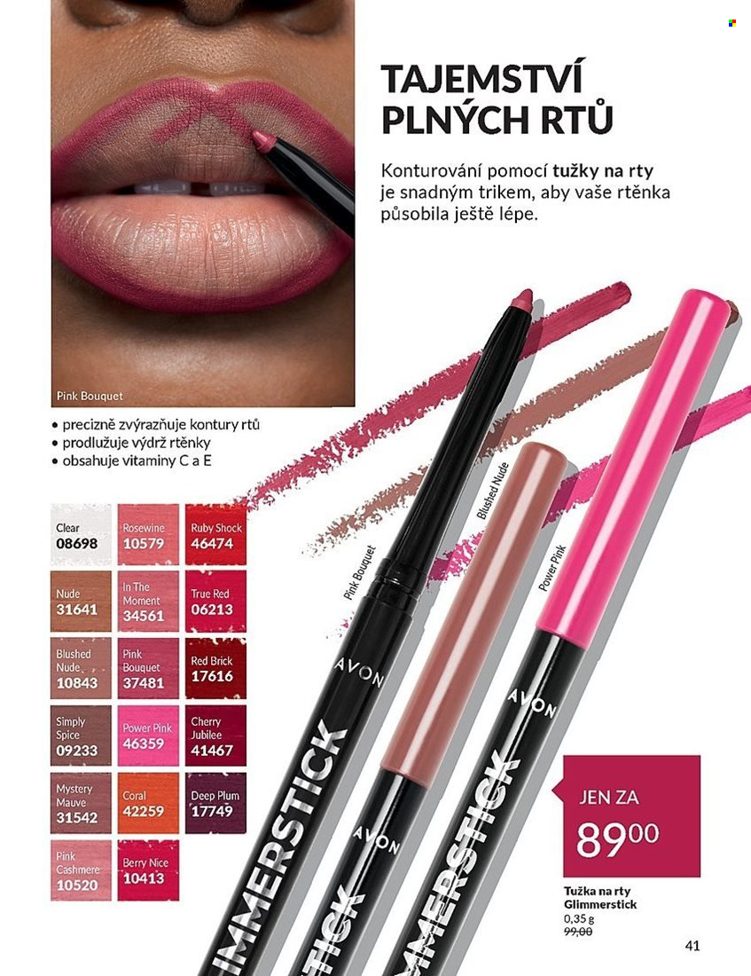 Leták AVON - 1.6.2024 - 30.6.2024. Strana 41