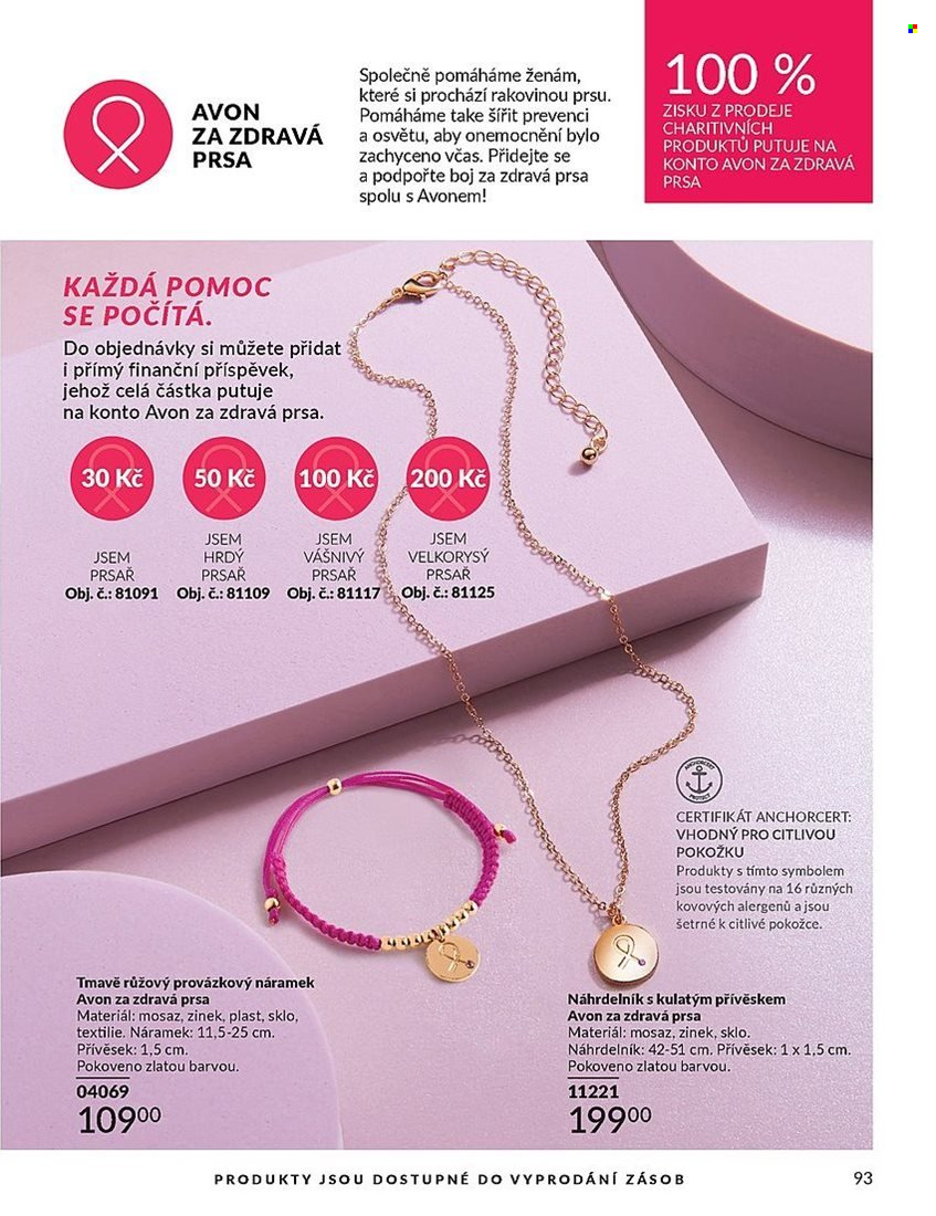 Leták AVON - 1.6.2024 - 30.6.2024. Strana 93