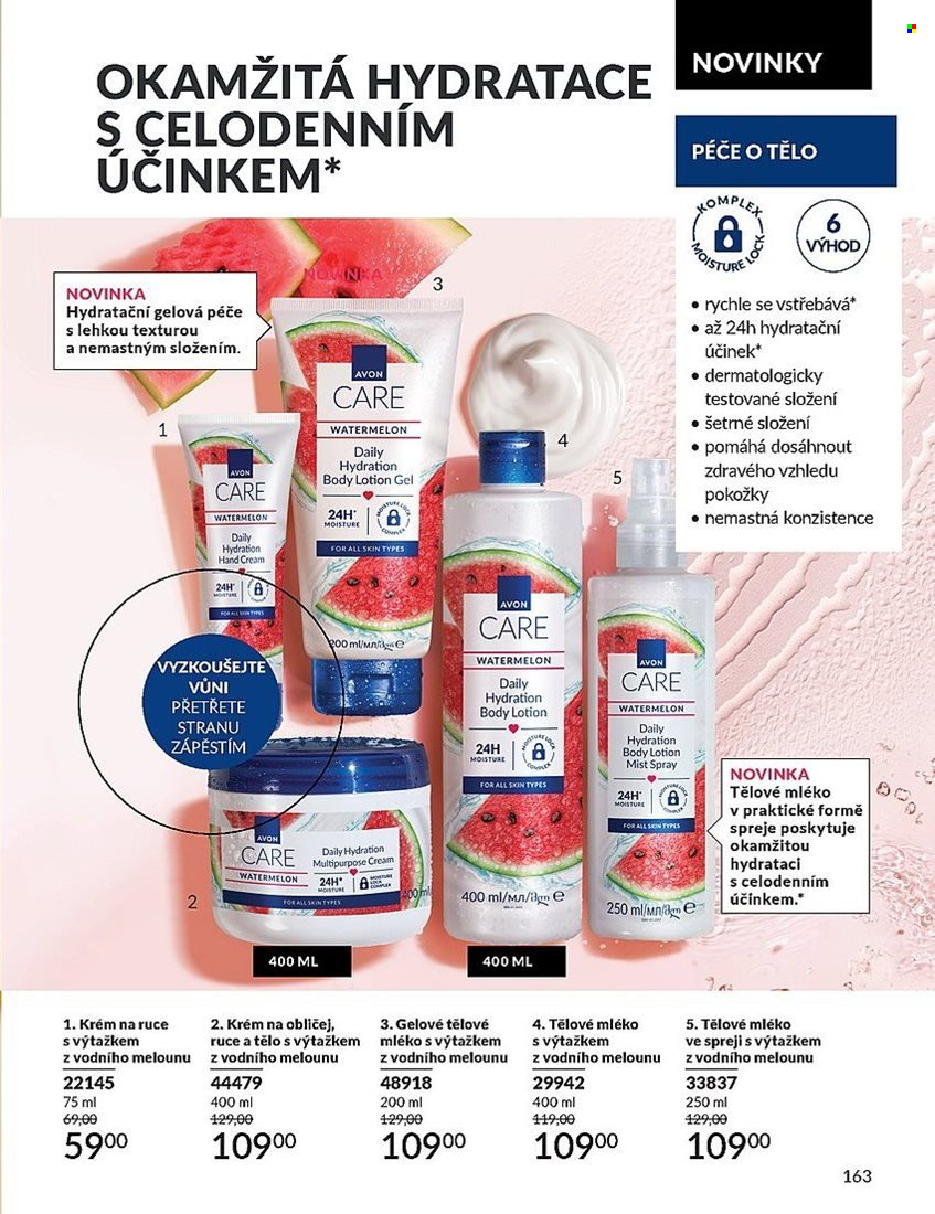 Leták AVON - 1.6.2024 - 30.6.2024. Strana 163