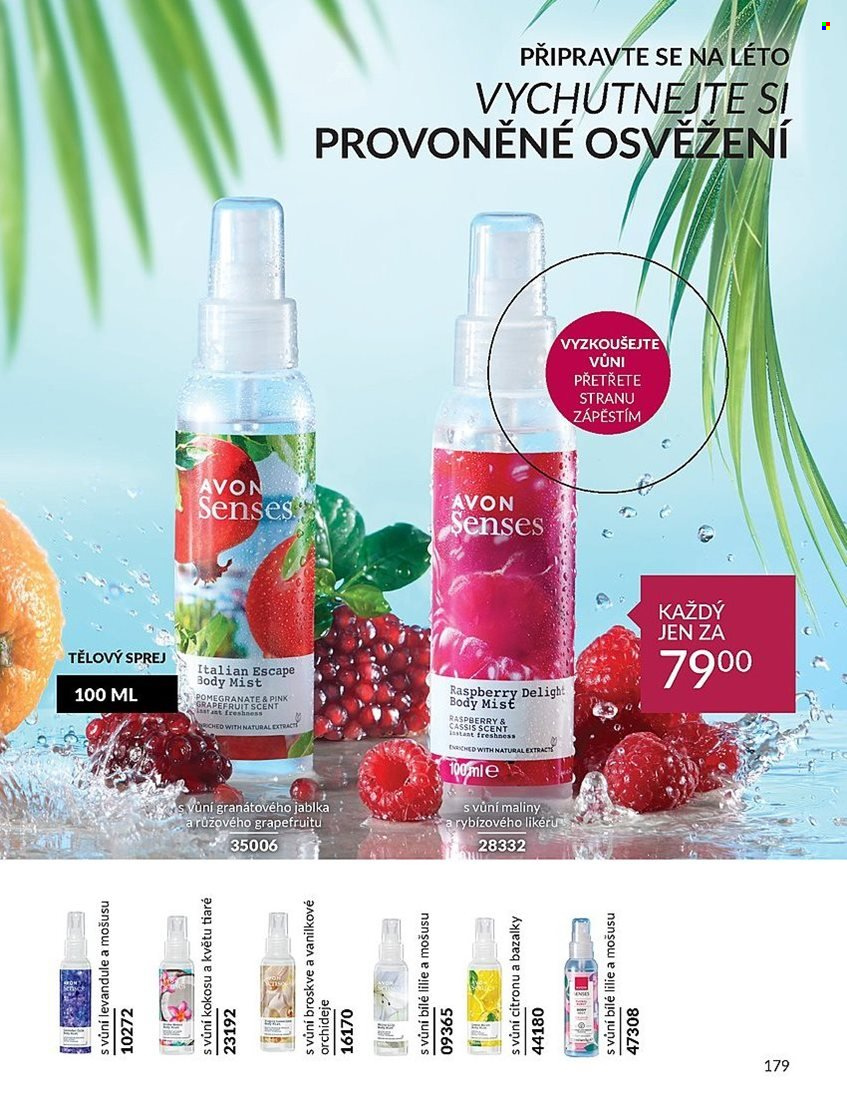 Leták AVON - 1.6.2024 - 30.6.2024. Strana 179