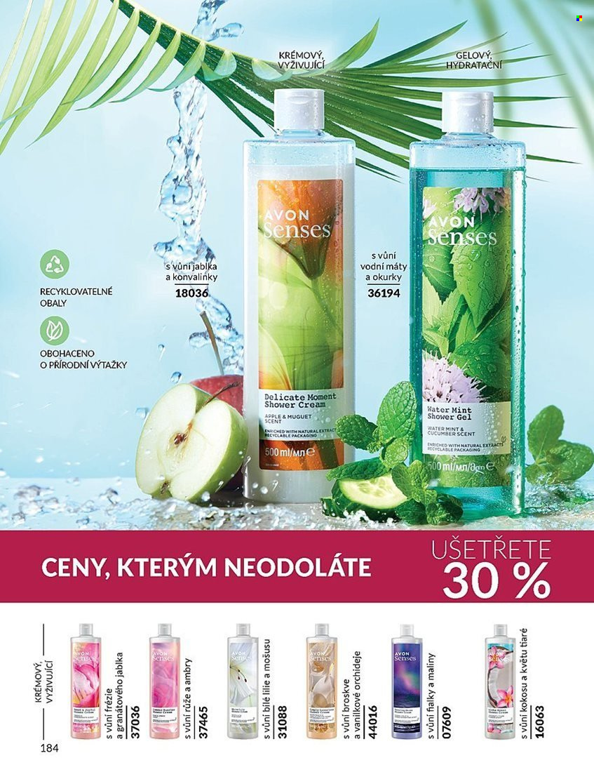 Leták AVON - 1.6.2024 - 30.6.2024. Strana 184