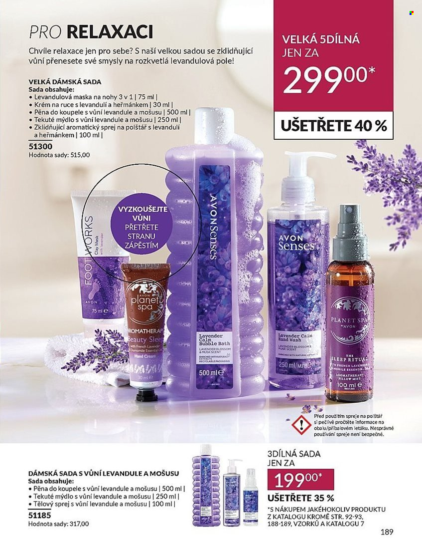 Leták AVON - 1.6.2024 - 30.6.2024. Strana 189