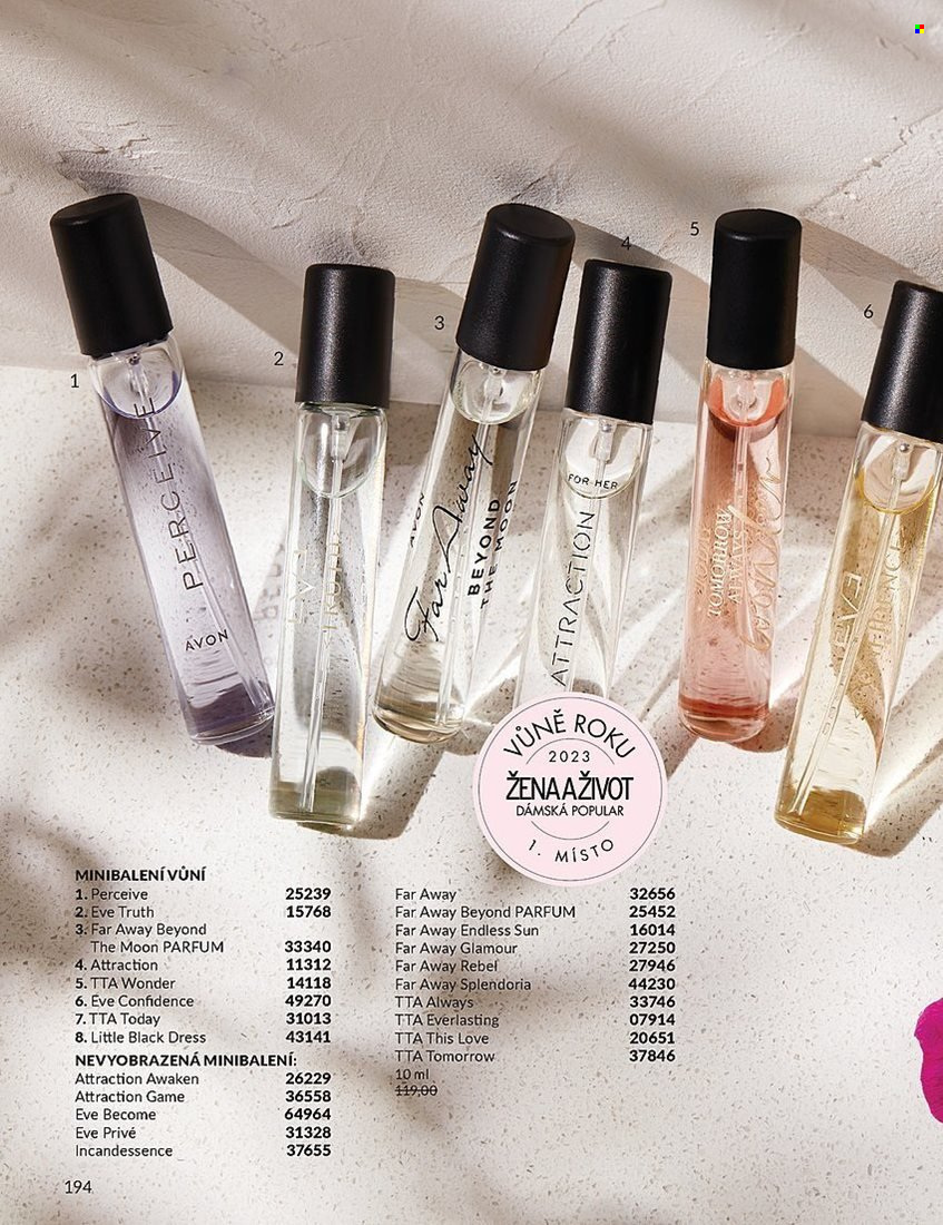 Leták AVON - 1.6.2024 - 30.6.2024. Strana 194