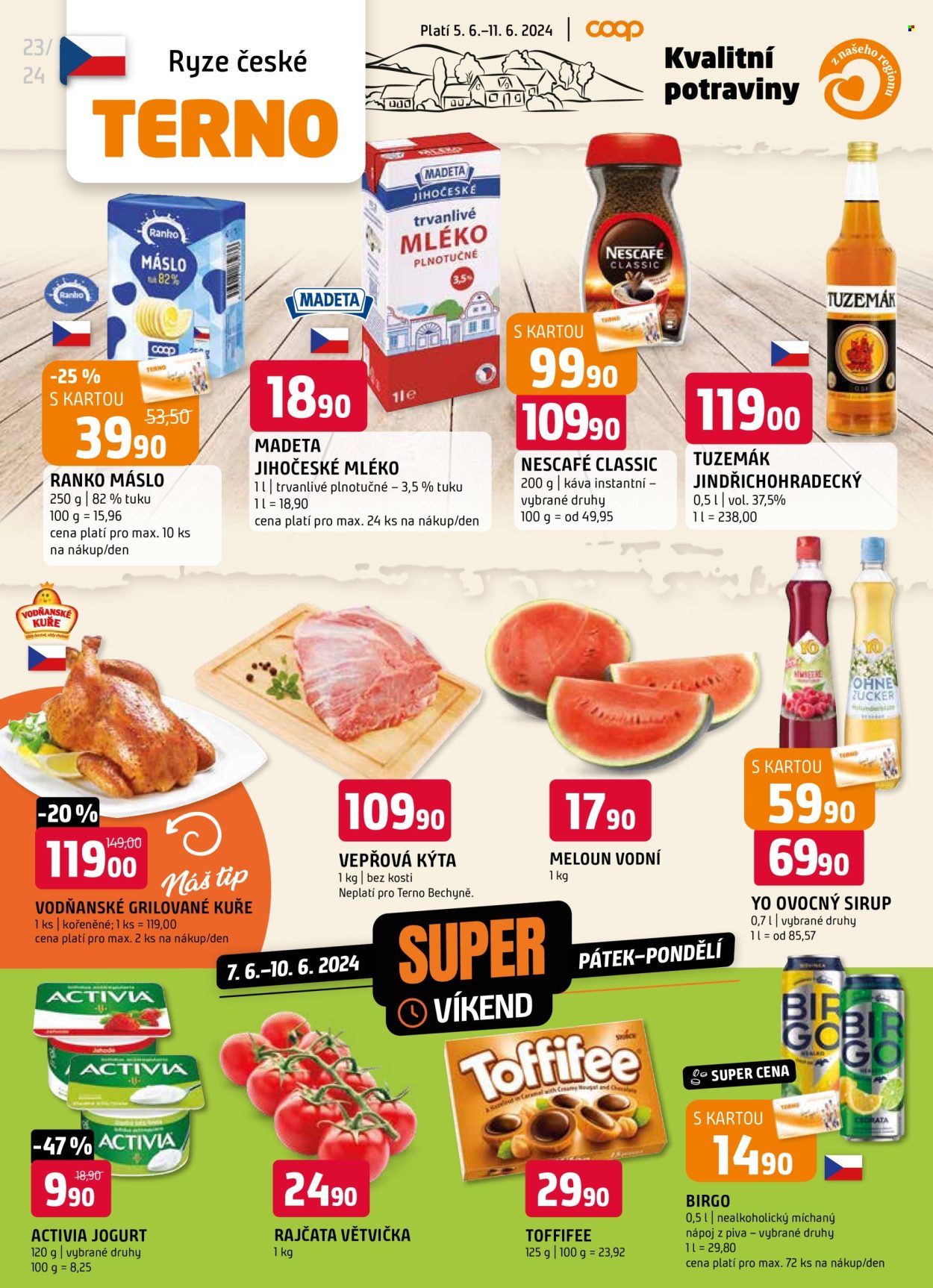 Leták coop TERNO - 5.6.2024 - 11.6.2024. Strana 1