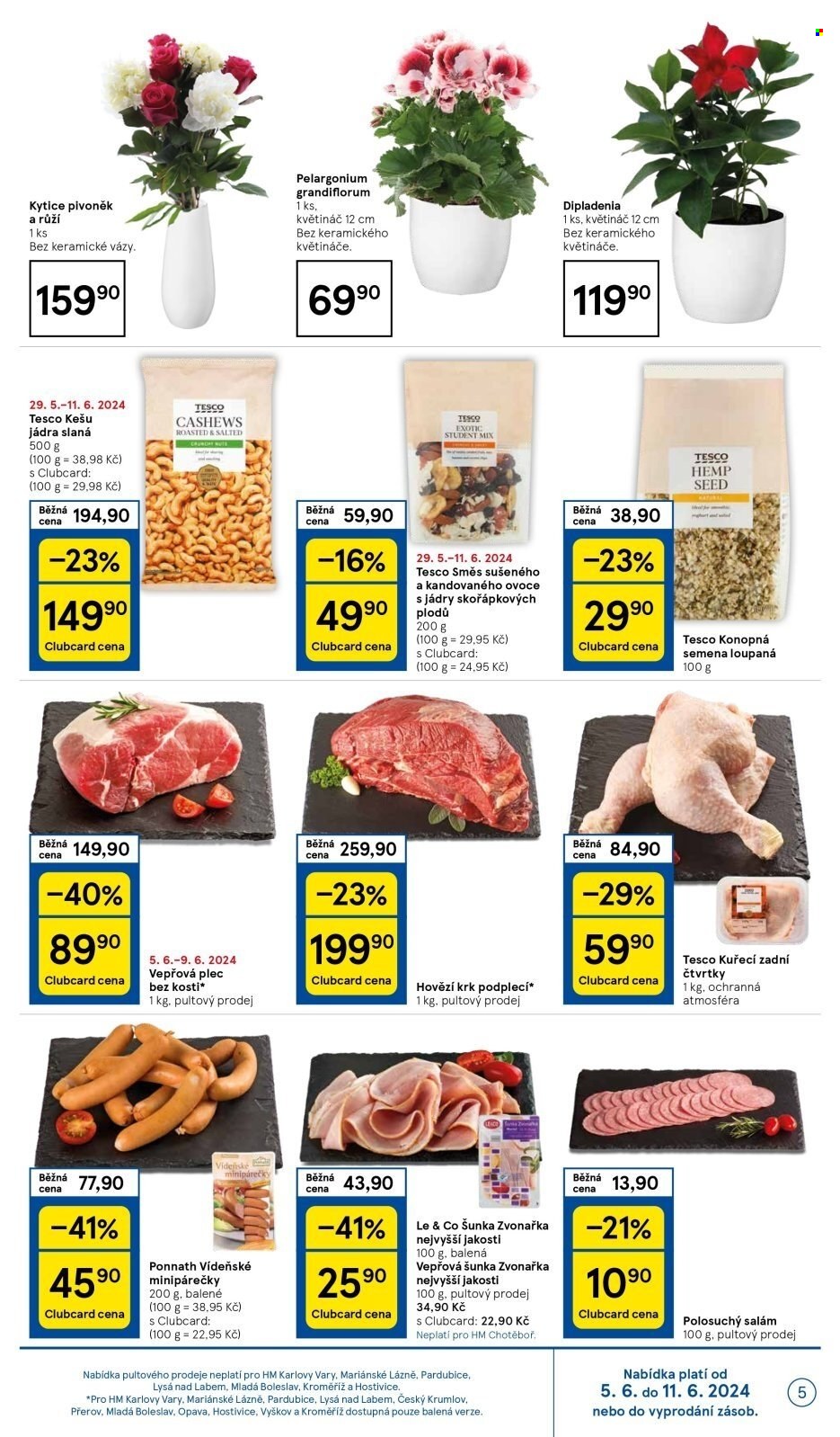 Leták TESCO - 5.6.2024 - 11.6.2024. Strana 5