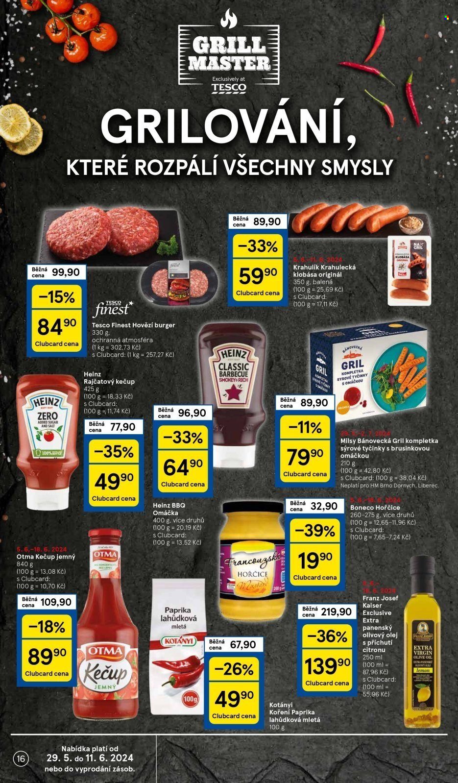 Leták TESCO - 5.6.2024 - 11.6.2024. Strana 16