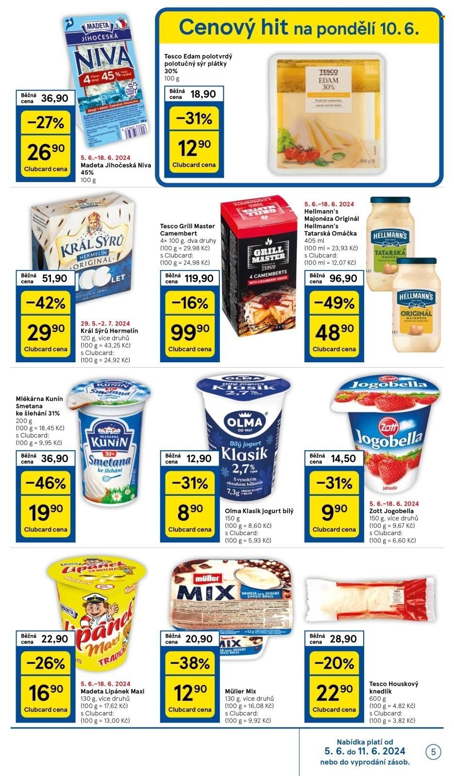 Leták TESCO supermarket - 5.6.2024 - 11.6.2024. Strana 5