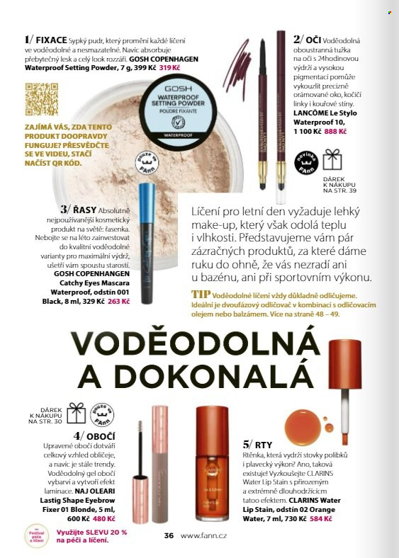 Leták FAnn parfumerie - 1.6.2024 - 30.6.2024. Strana 36