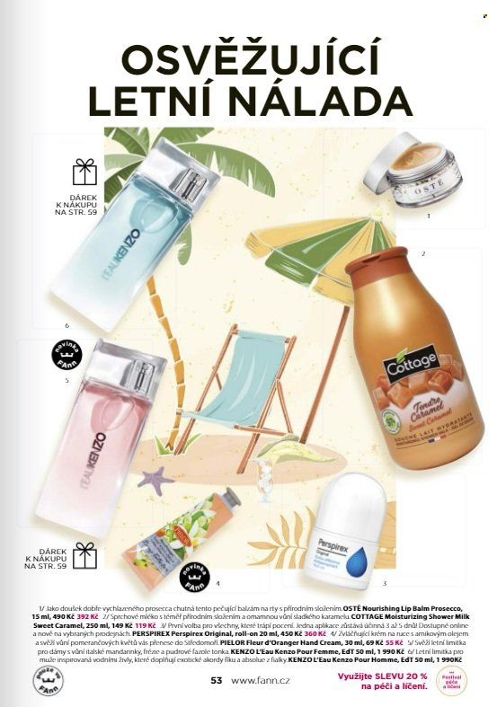 Leták FAnn parfumerie - 1.6.2024 - 30.6.2024. Strana 53