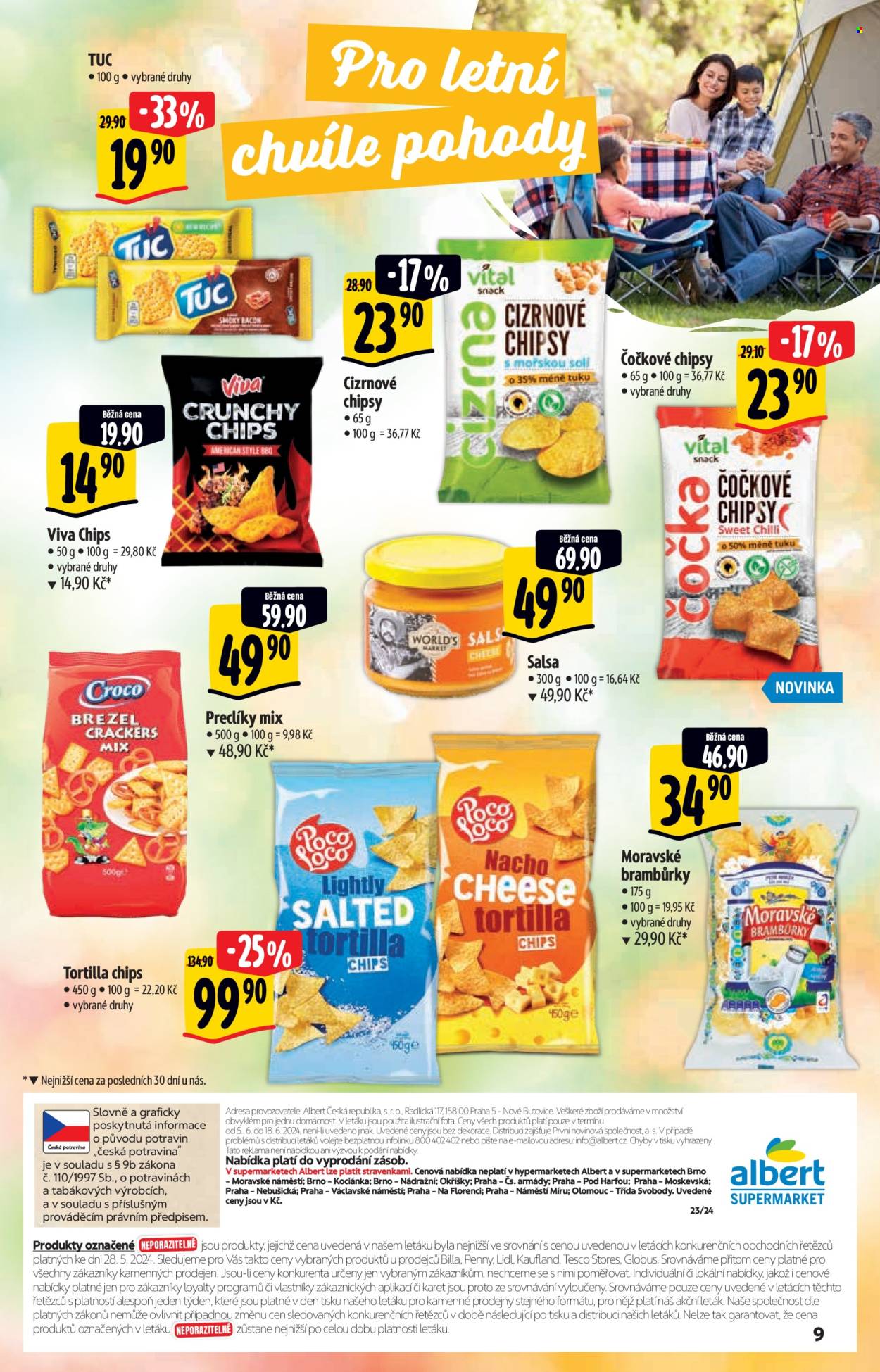 Leták Albert Supermarket - 5.6.2024 - 18.6.2024. Strana 9
