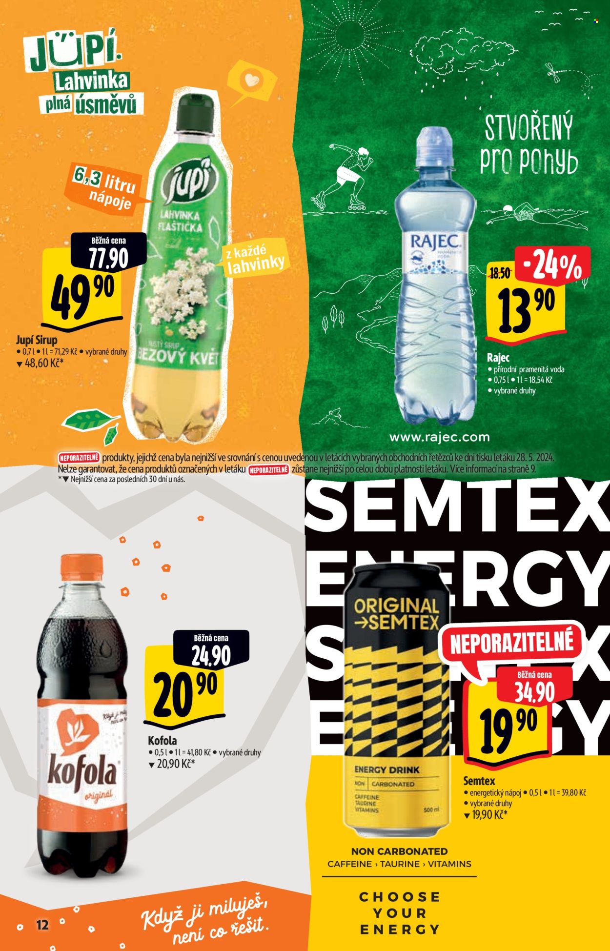 Leták Albert Supermarket - 5.6.2024 - 18.6.2024. Strana 12