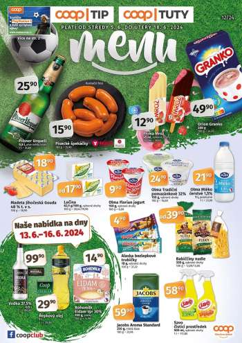 Leták coop TUTY - 5.6.2024 - 18.6.2024.
