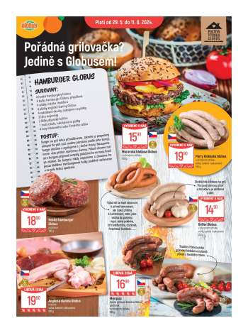 Leták Globus - 29.5.2024 - 11.6.2024.