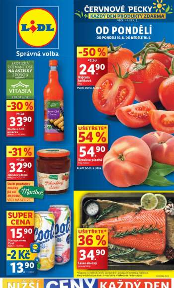 Leták Lidl - 10.6.2024 - 16.6.2024.